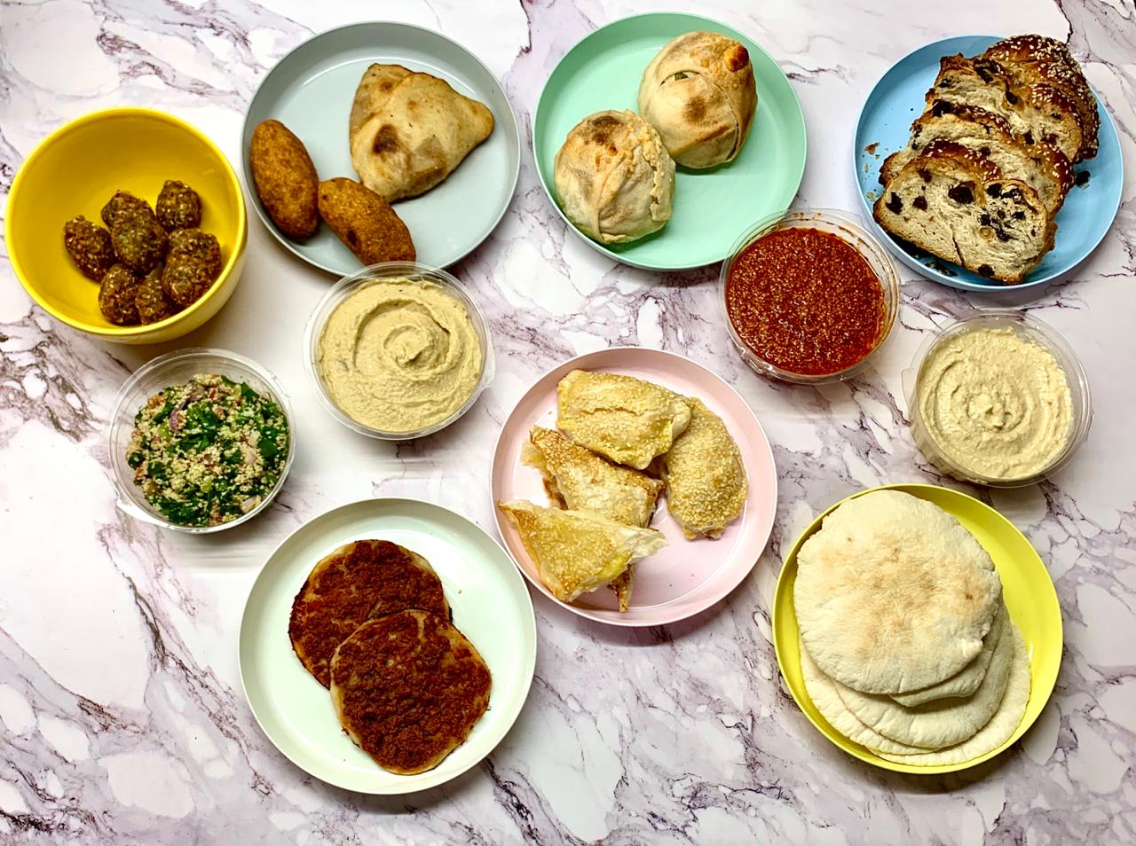 helueni, Comida arabe, cocina arabe, comida sefardí, comida armenia, Fatay, kebbe, Hummus, humus